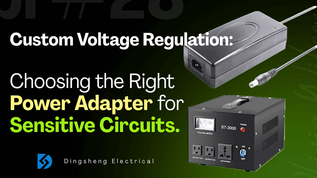 Custom Voltage Regulation: Choosing the Right Power Adapter for Sensitive Circuits