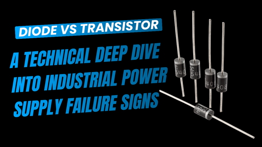 Diode vs Transistor: A Technical Deep Dive into Industrial Power Supply Failure Signs