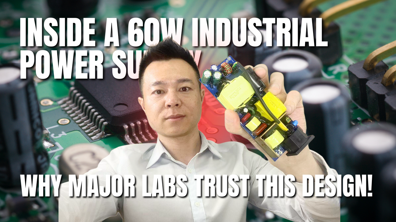 Load video: Inside a 60W Industrial Power Supply: Why Major Labs Trust This Design