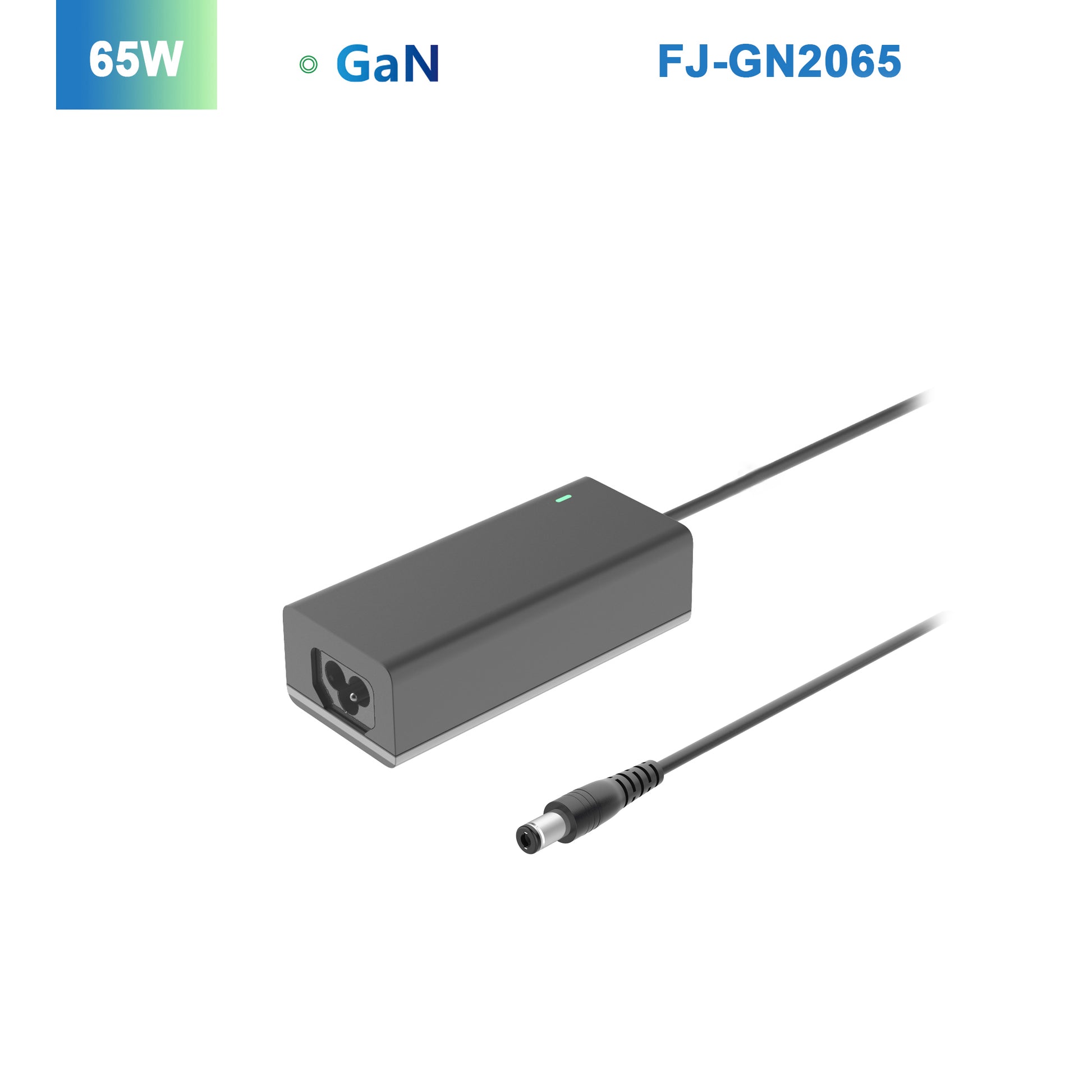 FJ-GN2065 Versatile 65W AC/DC Adapter supporting wide 5V to 54V DC Voltage